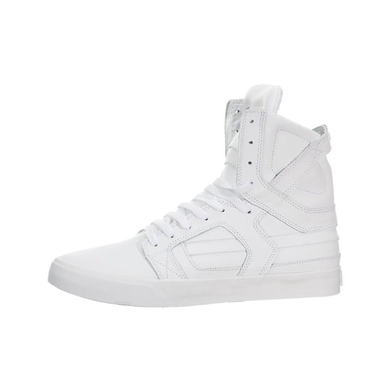 Buty Supra SKYTOP II - Sneakersy Wysokie Damskie - Białe (JAXW-07463)